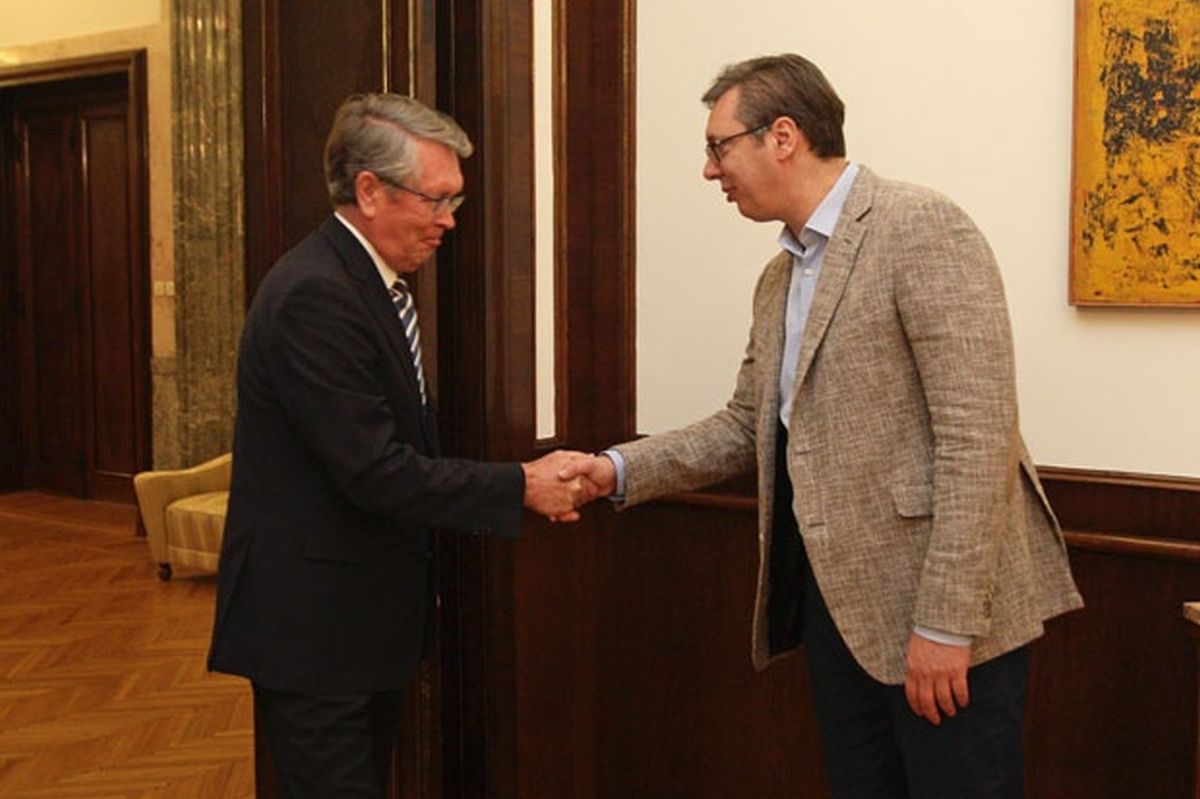 Vučić sa Čepurinom: Putinova poseta potvrdila međusobno poverenje