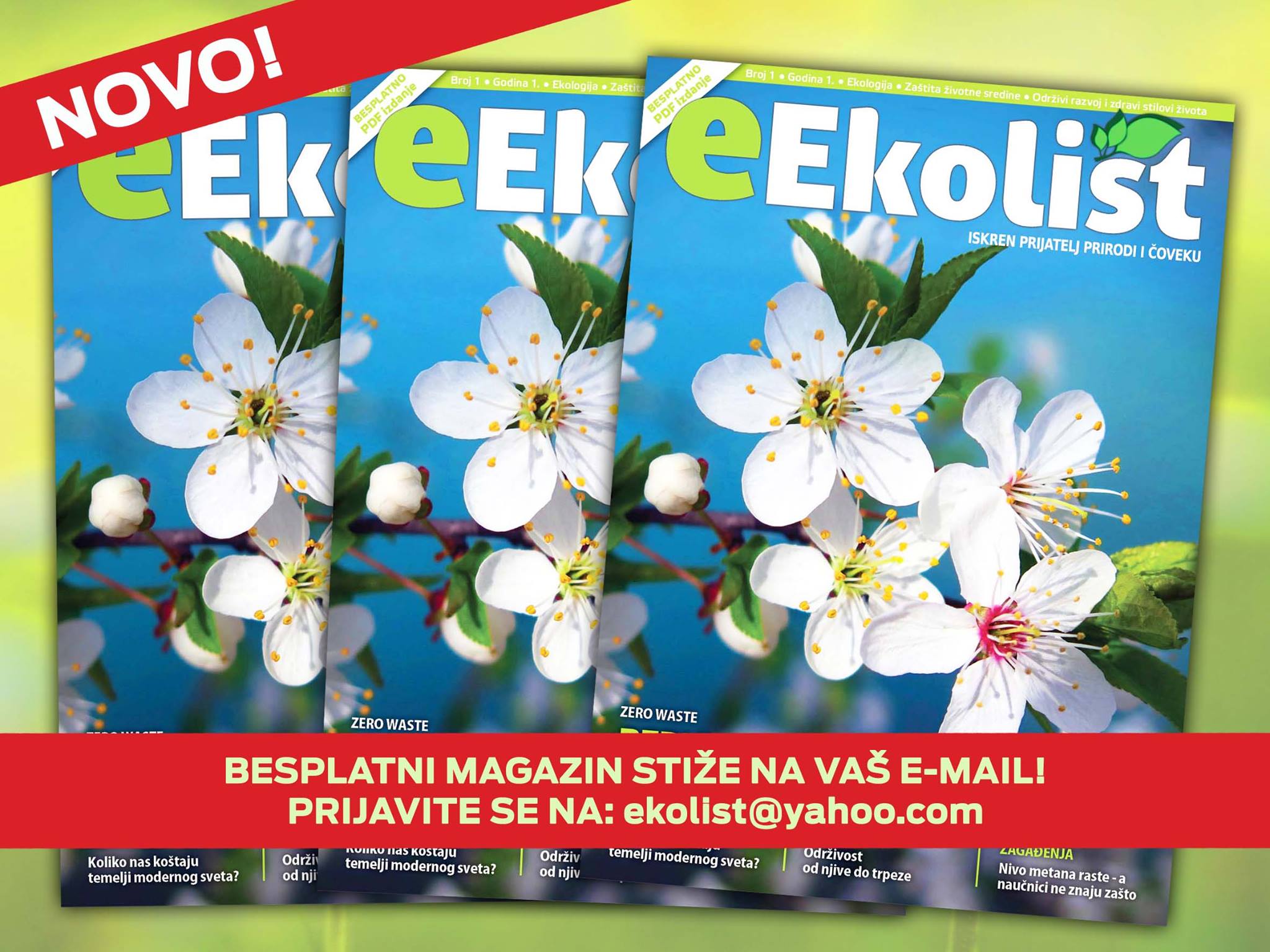 Magazin Ekolist od sada i u elektronskoj formi