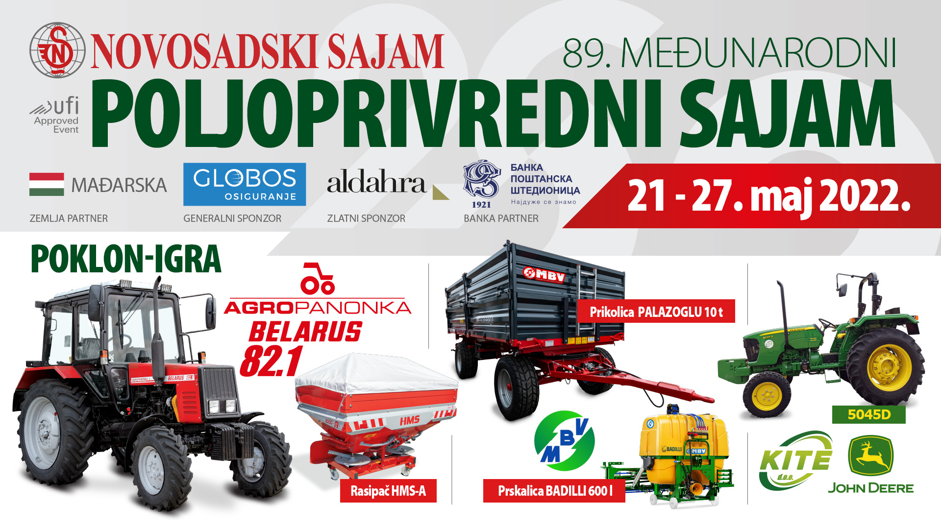 Za posetioce Poljoprivrednog sajma - pet poklona