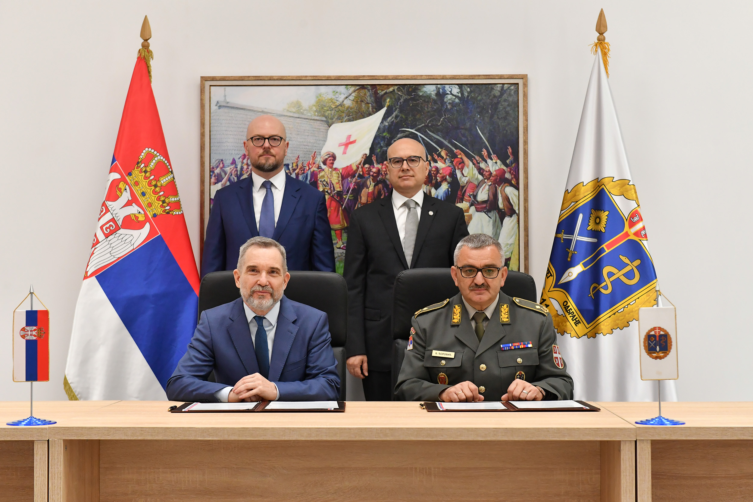 Potpisan Memorandum o saradnji Univerziteta odbrane i Naftne industrije Srbije