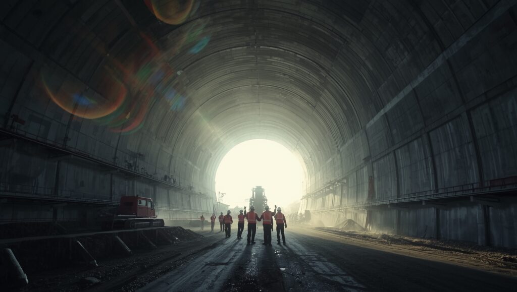 Probojna desna cev tunel Iriški venac