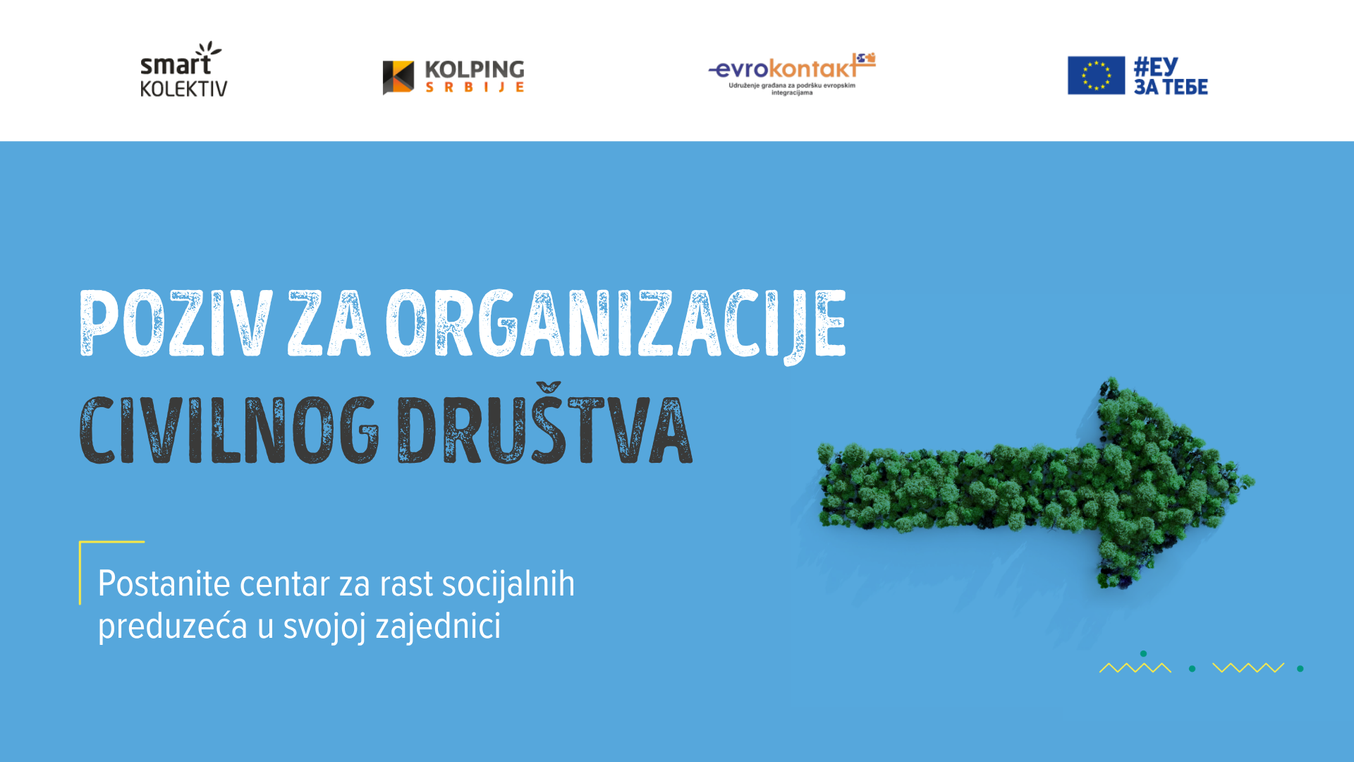 Otvoren poziv za uspostavljanje regionalnih resurs centara za socijalno preduzetništvo u Srbiji